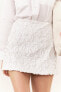 Zw collection short sequinned skirt