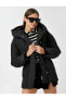 Пальто Koton Hooded Jacket