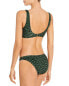 Aqua Swim 286237 Women Leopard Print Basic Scoop Bikini Bottom , Size Large