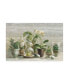 Danhui Nai Greenhouse Orchids on Wood V2 Canvas Art - 19.5" x 26"