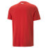 Puma Clear Out Graphic Crew Neck Short Sleeve T-Shirt Mens Red Casual Tops 53858