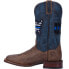 Фото #7 товара Dan Post Boots Thin Blue Line Square Toe Cowboy Mens Blue, Brown Casual Boots D