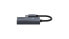 Фото #4 товара Разъем USB Type-C - 3.5 мм - Male - черный Rapoo UCA-1002 43х20 мм