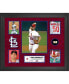 Фото #1 товара Adam Wainwright St. Louis Cardinals Framed 5-Photo Collage with Piece of Game-Used Ball