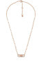 Decent Bronze Necklace with Cubic Zirconia MKC1655CZ791