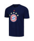 Men's Navy Bayern Munich Vertical Back T-shirt