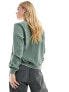 Фото #5 товара Vero Moda lightweight zip front bomber jacket in green