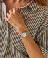ფოტო #4 პროდუქტის Eco-Drive Women's Bianca Stainless Steel Bracelet Watch 28mm
