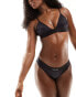 Фото #2 товара Calvin Klein Triangle Bikini Top - CK Refined in black