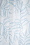 Фото #4 товара Vorhang blau Blätter Wohnzimmer