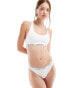 Фото #4 товара Calvin Klein modern logo low rise thong in white