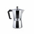 Фото #1 товара Кофеварка гейзерная электрическая EDM Italian Coffee Pot Aluminium 9 Чашки