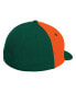 Men's White Miami Hurricanes On-Field Baseball Fitted Hat