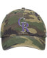 ფოტო #3 პროდუქტის Men's '47 Camo Colorado Rockies Team Clean Up Adjustable Hat