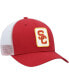 Фото #3 товара Men's Cardinal, White USC Trojans Classic99 Trucker Snapback Hat