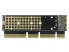 Delock 90303 - PCIe - M.2 - PCIe 3.0 - Black - PC - China