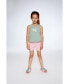 ფოტო #2 პროდუქტის Girl Short Jeggings Light Pink - Toddler|Child