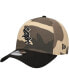 ფოტო #2 პროდუქტის Men's Chicago White Sox Camo Crown A-Frame 9FORTY Adjustable Hat