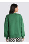 Yeşil Kadın Yuvarlak Yaka Sweatshirt VN00074EBR11 OVERSIZED FLORAL CR