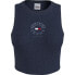 Фото #1 товара TOMMY JEANS Crop Timeless Circle sleeveless T-shirt