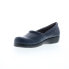 Фото #4 товара Softwalk Adora S1912-404 Womens Blue Leather Slip On Loafer Flats Shoes 6.5