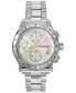 ფოტო #1 პროდუქტის Salvatore Women's Swiss Chronograph 1927 Stainless Steel Bracelet Watch 38mm