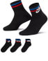 Фото #3 товара Nike Everyday Essential 3 pack ankle socks in black