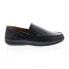 Фото #1 товара Florsheim Central Venetian Mens Black Loafers & Slip Ons Casual Shoes