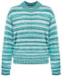 ფოტო #1 პროდუქტის Big Girls Space-Dyed Mock-Neck Sweater, Created for Macy's