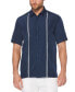 ფოტო #1 პროდუქტის Men's Big & Tall Stripe Short Sleeve Shirt