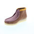 Фото #7 товара Clarks Wallabee Boot 26163074 Mens Brown Suede Lace Up Chukkas Boots