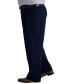 ფოტო #3 პროდუქტის Men's Big & Tall Iron Free Premium Khaki Classic-Fit Flat Front Pant