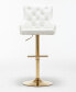 Фото #2 товара Brightcast Tufted Bar Stools, 2 Piece