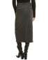 Фото #2 товара Hudson Jeans Midi Skirt Women's Black 23