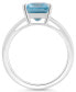 ფოტო #3 პროდუქტის Women's Sky Blue Topaz (4-1/4 ct.t.w.) Ring in Sterling Silver