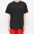 Фото #2 товара Nike lab Swoosh Tee 胸前小Logo短袖T恤 男款 黑色 / Футболка Nike Lab Swoosh Tee CU8126-010