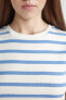 Фото #5 товара Футболка Defacto Coool Fitted Striped Tee