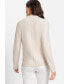 Фото #4 товара Women's Melange Rib Knit Button Cardigan