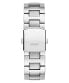 Guess Herren Multifunkion Armbanduhr EQUITY silber, schwarz 44 mm GW0703G1