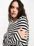 Фото #7 товара Selected Femme long sleeve t-shirt in stripe