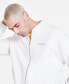 Фото #3 товара Men's Oversized French Terry Logo Jacket