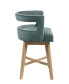 Glenwood 25" Fabric Swivel Counter Stool