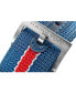 ფოტო #4 პროდუქტის Men's Swiss Automatic Pan Europ Interchangeable Fabric and Leather Strap Watch Set 42mm H35405741