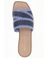Фото #4 товара Women's Lileen Slip-On Woven Raffia Flat Sandals