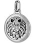 Фото #2 товара Esquire Men's Jewelry lion Amulet Pendant in Sterling Silver, Created for Macy's