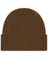Men's Brown Chelsea Retro Cuffed Knit Hat