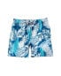 Vintage Summer Seersucker Stretch Volley Swim Trunk Men's