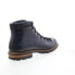 Фото #16 товара Bruno Magli Andez BM2ADZF0 Mens Black Leather Lace Up Casual Dress Boots