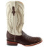 Фото #1 товара Ferrini Full Quill Ostrich Square Toe Cowboy Mens Size 8 2E Casual Boots 10193-