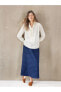 Фото #2 товара LCW Grace Bağlamalı Yaka Düz Uzun Kollu Kadın Bluz